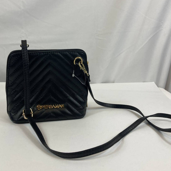Persaman New York Demie Quilted Crossbody Black - Picture 1 of 5